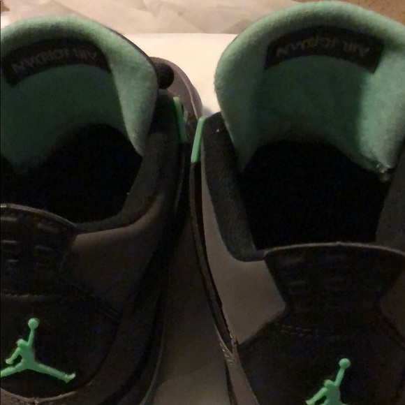 Sz 5 GS Green Glow Retro 4 Jordan - Picture 6 of 8